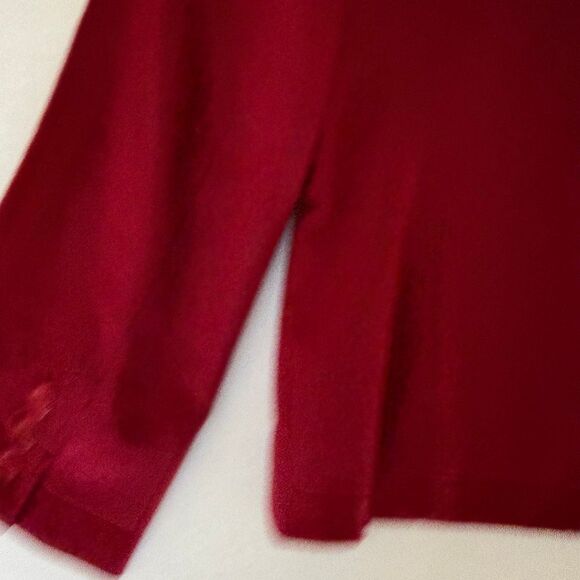 Pendleton Vintage Classic Wool Blazer | Garnet Red | One Button | Fully Lined | - Picture 14 of 15